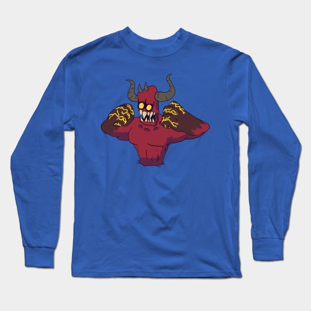 Moloch Long Sleeve T-Shirt by Snapdragon